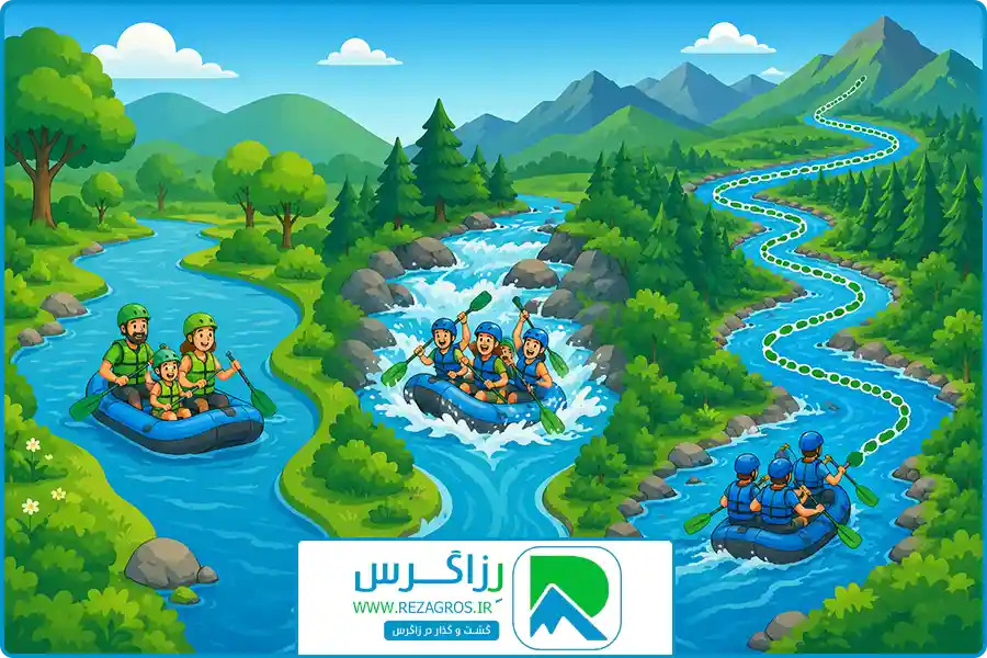 تور رفتینگ سامان | شرایط رفتینگ در بهار و تابستان