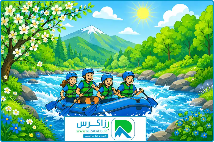رفتینگ زاینده رود | بهترین زمان برای رفتینگ زاینده رود