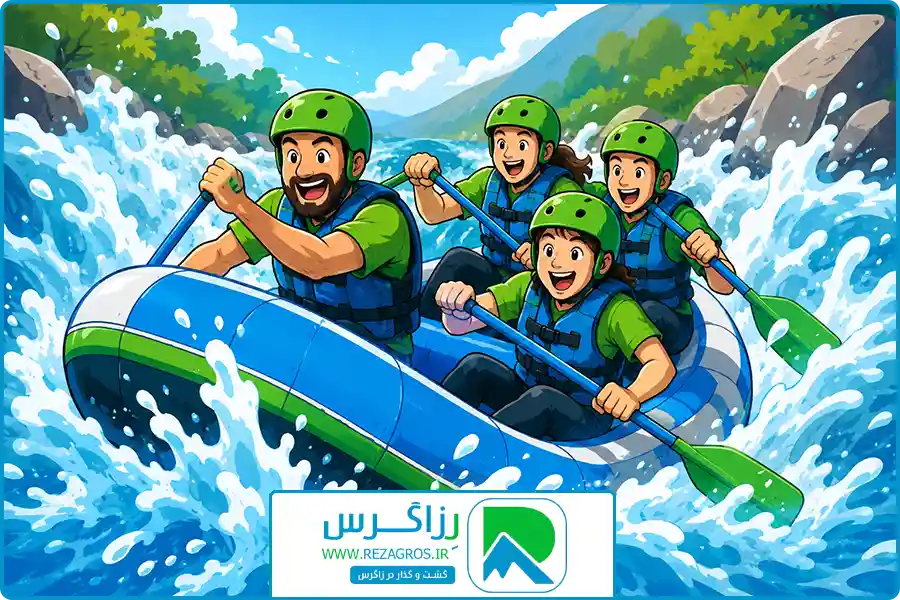 رفتینگ زاینده رود | تأثیر دبی آب بر هیجان مسیر